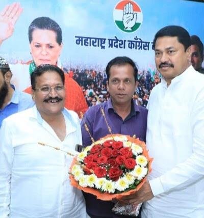 रत्नागिरी काँग्रेस उपाध्यक्ष हारिस शेकासन, शहर अध्यक्ष रमेश शहा यांनी टिळक भवन येथे घेतली प्रदेश अध्यक्ष नाना पटोले यांची घेतली भेट