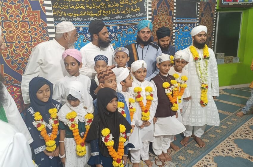 रत्नागिरीत शबे कद्र उत्साहात साजरी