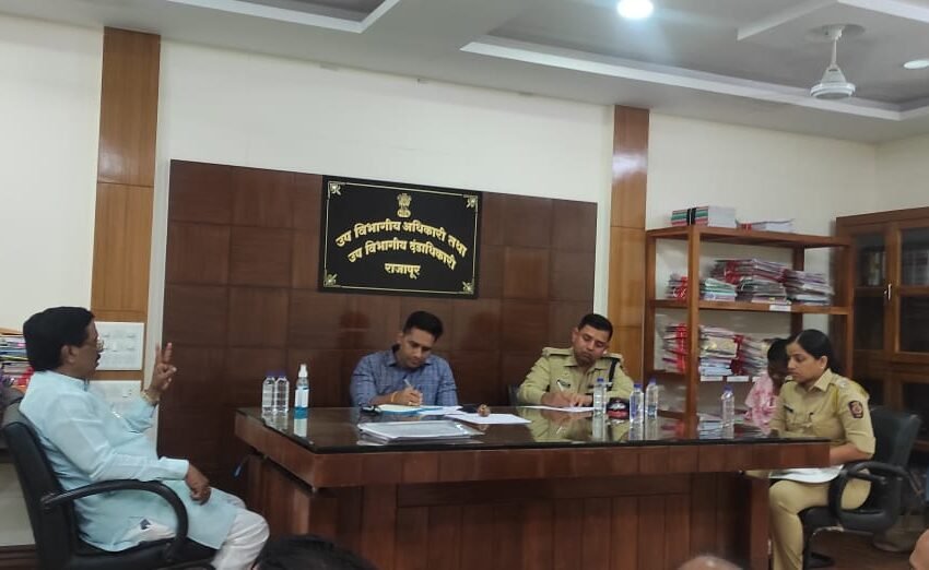 प्रस्तावित रिफायनरीसंबंधी जिल्हा प्रशासनाची ग्रामस्थांशी चर्चा सुरूच