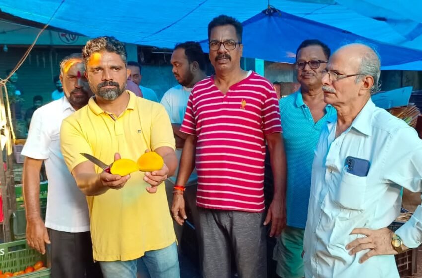 रत्नागिरी बाजारपेठेत हापूस म्हणून कर्नाटकी आंबा विक्री करणाऱ्यांना बागायतदारांचा दणका