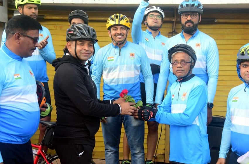 रत्नागिरी सायकलिस्ट क्लबतर्फे आयोजित सायकल रॅलीला अभूतपूर्व प्रतिसाद