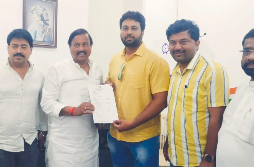 नौसीन अहमद काझी यांची राष्ट्रवादीच्या जिल्हा युवक कार्याध्यक्षपदी निवड