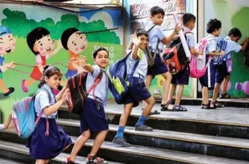 शालेय साहित्य खरेदीसाठी बाजारात पालकांची लगबग