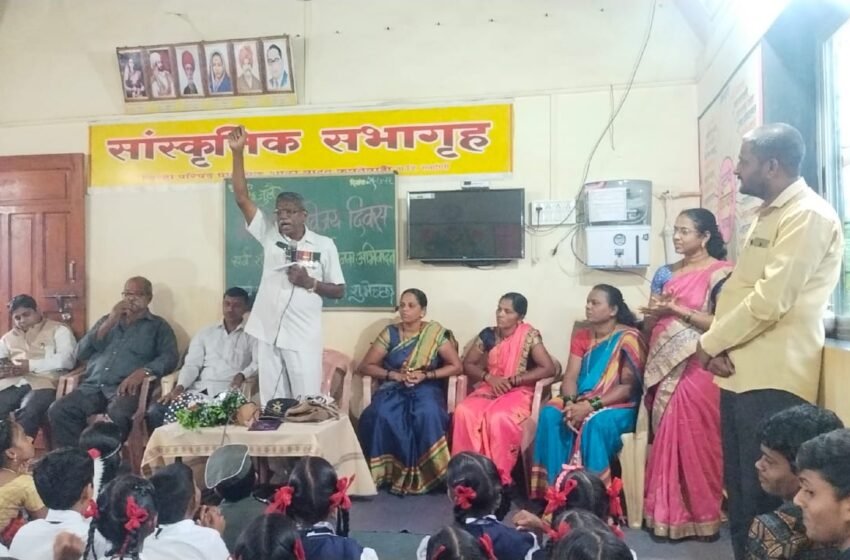 शालेय वयातच विद्यार्थ्यांना राष्ट्र प्रेमाचे धडे दिले पाहिजेत: रामचंद्र सावंत