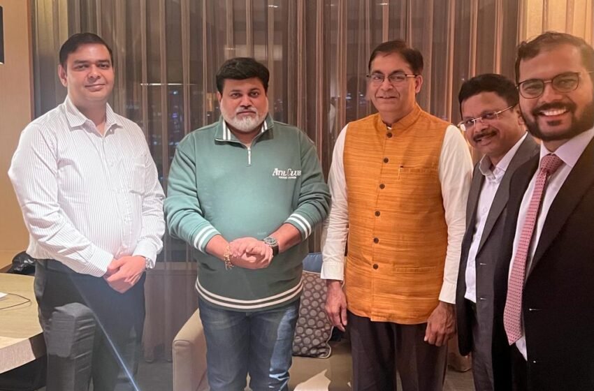 महाराष्ट्राचे उद्योग मंत्री ना.उदयजी सामंत ३ दिवसाच्या दक्षिण कोरिया दौऱ्यावर