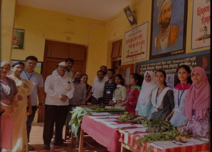 श्री छत्रपती शिवाजी स्कूलमध्ये भरला पावसाळी रानभाज्यांचा महोत्सव