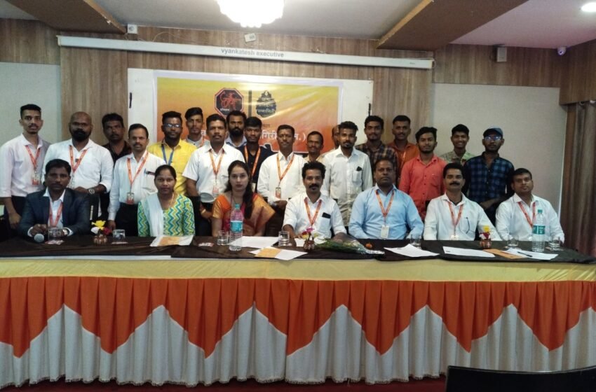 छावा प्रतिष्ठान रत्नागिरी (रजि) च्या संवाद बैठकीत १४ नवनिर्वाचित सभासदांचा प्रवेश