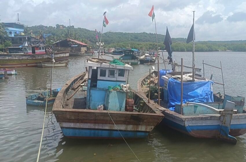 खोल समुद्रात पाण्याला करंट; ५० टक्के नौका बंदरातच