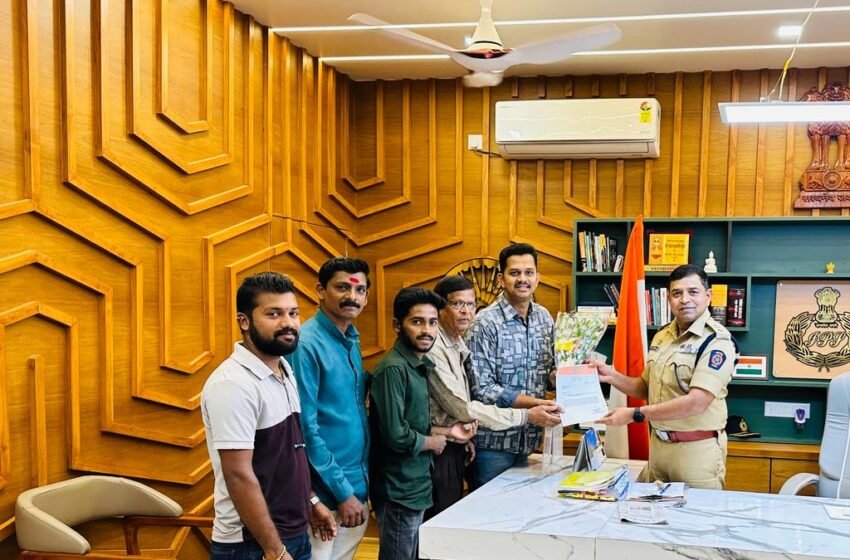 रत्नागिरी शहर मनसेकडून पोलीस खात्याचे आभार ..!