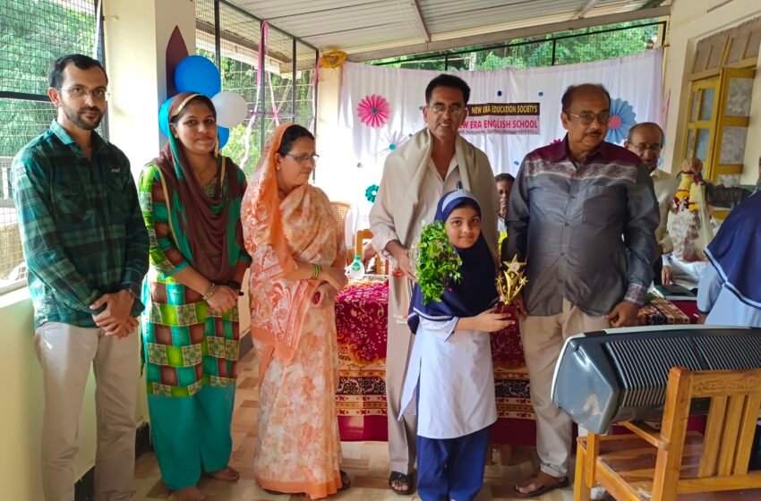 गिनीज बुक होल्डर समायरा पारेखचा तिच्या शाळा व संस्थेकडून सत्कार