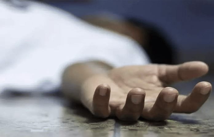 गवत मारण्याचे औषध प्राशन केलेल्या प्रौढाचा मृत्यू