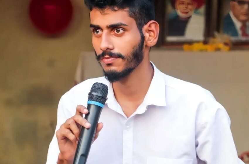 मुझम्मील काझी यांची गाव विकास समितीच्या प्रमुख प्रवक्ते पदी निवड