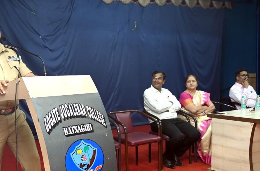 आधी चांगला माणूस बना,ध्येय ठरवून कठोर परिश्रम घ्या: पोलिस अधीक्षक कुलकर्णी