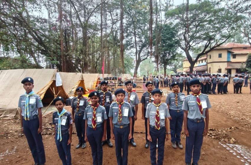 यंदाच्या जिल्हा स्काऊट गाईड मेळाव्याचे निवे येथे आयोजन