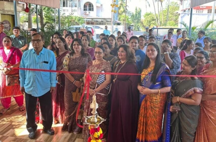  गारवा प्रदर्शनाचे उदघाट्न, पहील्याच दिवशी ग्राहकांचा उदंड प्रतिसाद