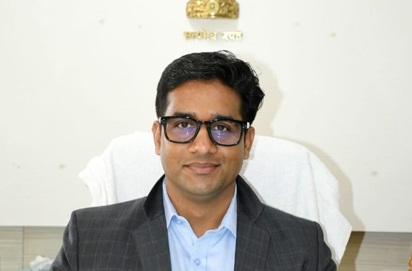 जिल्हाधिकारी एम देवेंदर सिंह यांना निवडणूक आयोगाचा राज्यस्तरीय पुरस्कार