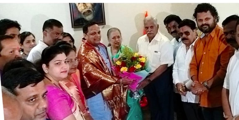 रत्नागिरी राष्ट्रवादी काँग्रेस पार्टीचे माजी जिल्हाध्यक्ष सुदेश मयेकर यांचा शिवसेनेत प्रवेश