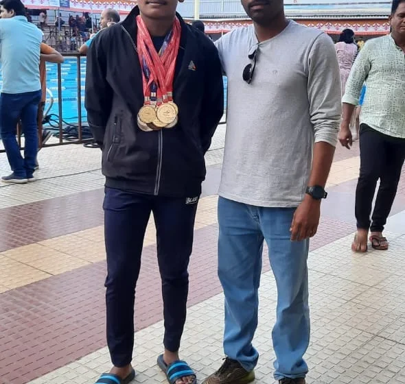 रत्नागिरीच्या ॲक्वा टेनिक्स स्विमिंग अकॅडमीच्या सोहम मंजुळेला घवघवीत यश