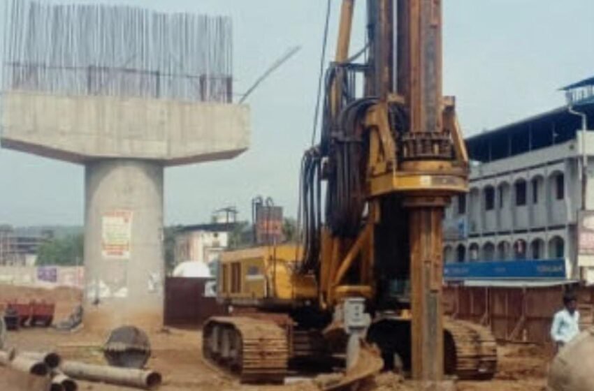 चिपळूण उड्डाणपुलाच्या कामाला पुन्हा सुरुवात
