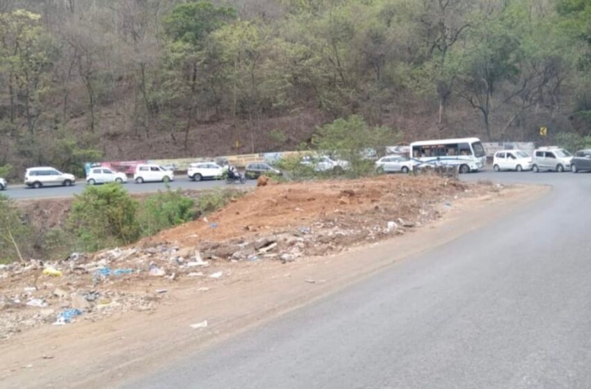 महामार्गावर वाहतूक कोंडी; 2 किलोमीटर पर्यंत वाहनांच्या रांगा