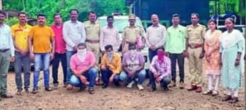 बिबट्याच्या नखे तस्करी प्रकरणी चौघांना न्यायालयीन कोठडी