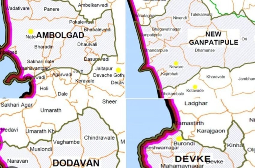 चार नवनगरांचे नकाशे बनवण्याचे काम पूर्ण