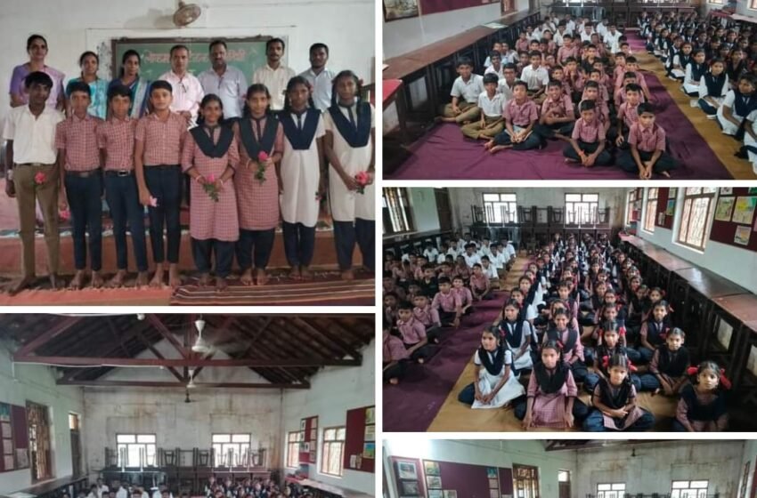दि मॉडेल इंग्लिश स्कुल सैतवडे येथे वक्तृत्व स्पर्धा उत्साहात संपन्न