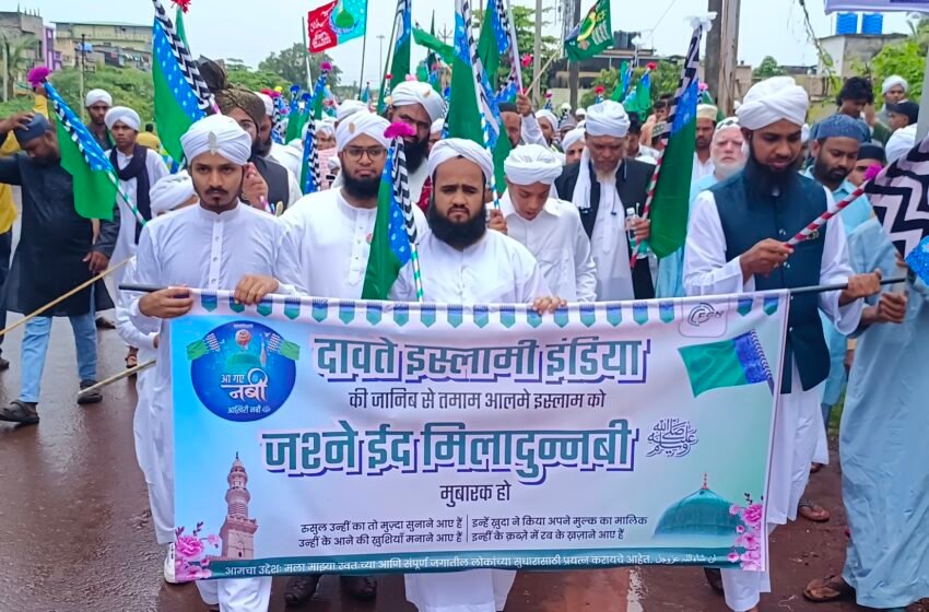 रत्नागिरीतील ईद-ए-मिलादे नबी मोठ्या उत्साहात साजरी