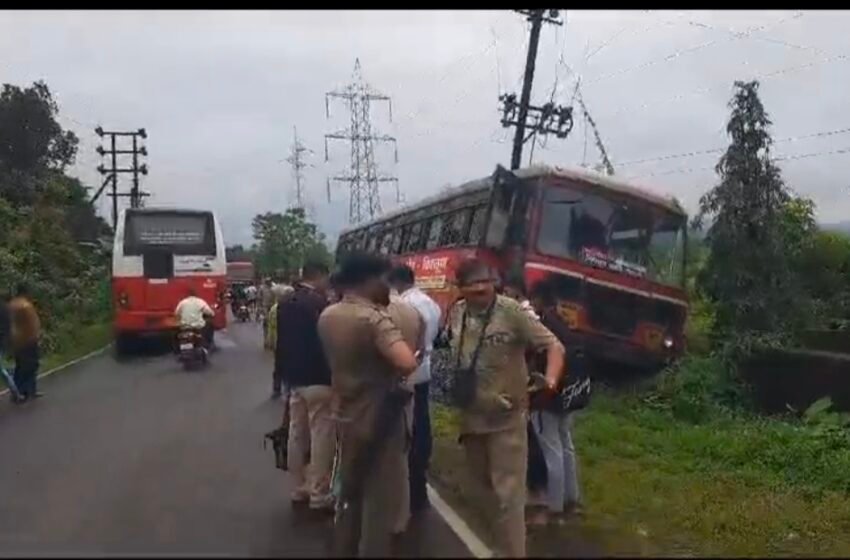 एसटी अपघातप्रकरणी चालकावर गुन्हा