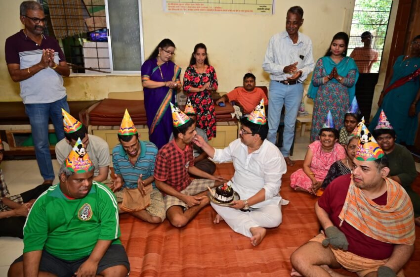 सामाजिक जाणीवतून कांचन मालगुंडकर यांनी आशादीप संस्थेत साजरा केला वाढदिवस!