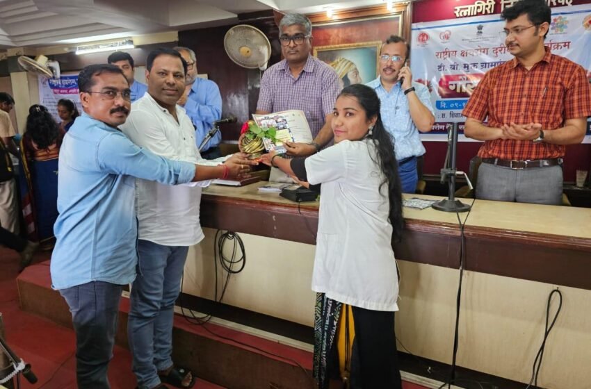 सैतवडे ग्रामपंचायत टिबीमुक्त ग्रामपंचायत पुरस्काराने सन्मानित
