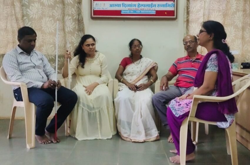 जागतिक पांढरी काठी सुरक्षा दिना निमित्त अंध दिव्यांगांनी व्यक्त केल्या मदतीच्या अपेक्षा