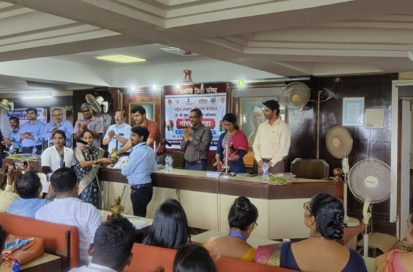 रत्नागिरी तालुक्यातील गुंबद ग्रामपंचायतीला टी. बी.मुक्त ग्रामपंचायत पुरस्कार प्रदान