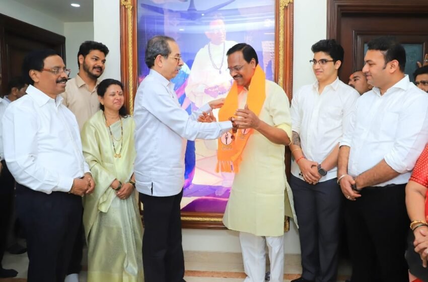 माजी आमदार बाळ माने यांचा शिवसेना उद्धव बाळासाहेब ठाकरे पक्षात प्रवेश