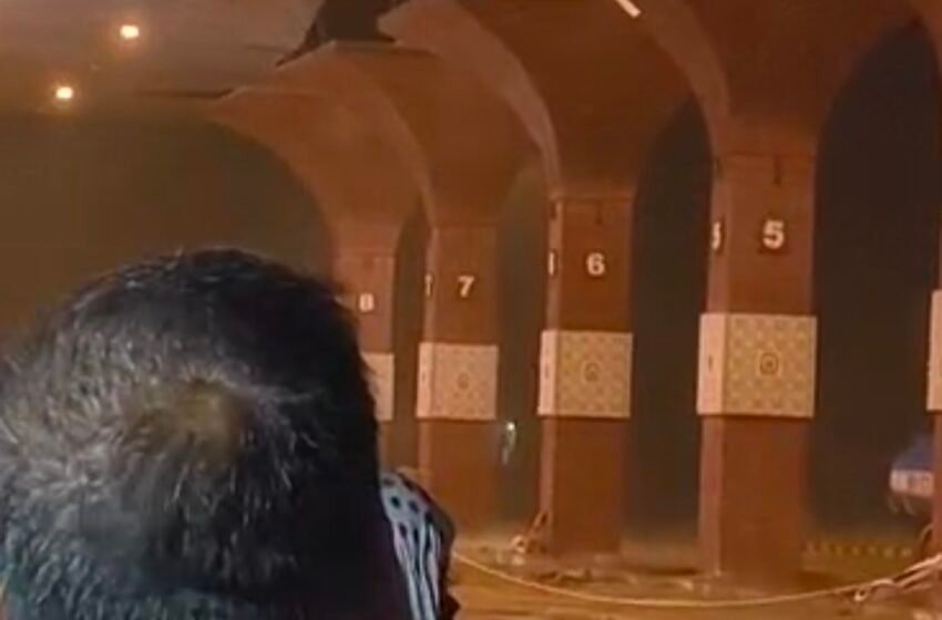 परतीच्या पावसामुळे रत्नागिरी रेल्वे स्थानकाच्या नूतनीकरणाला तडाखा
