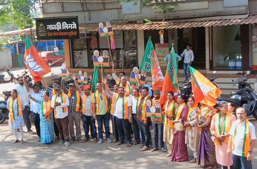 मुख्यमंत्रीपदी देवेंद्र फडणवीस यांच्या नावाची घोषणा