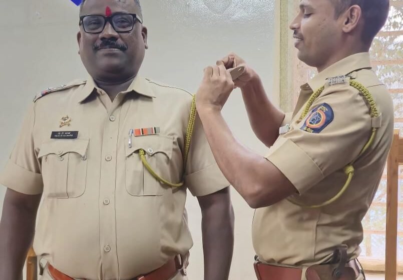  संगमेश्वर पोलीस ठाण्यातील पोलीस कर्मचारी चंद्रकांत कांबळे यांची उपनिरीक्षकपदी निवड