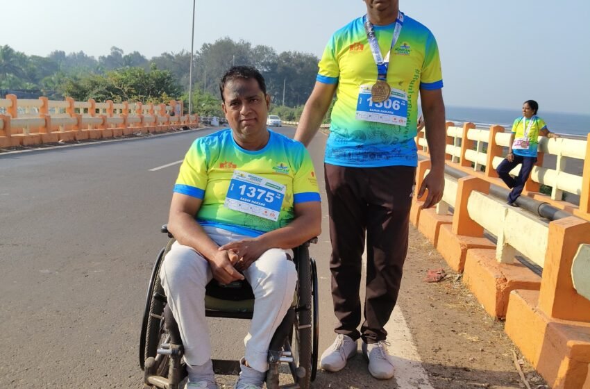 रत्नागिरी कोस्टल मॅराथॉनमध्ये आरएचपी फाउंडेशनचे अध्यक्ष सादीक नाकाडे सलग दुसर्यावर्षीही सहभागी