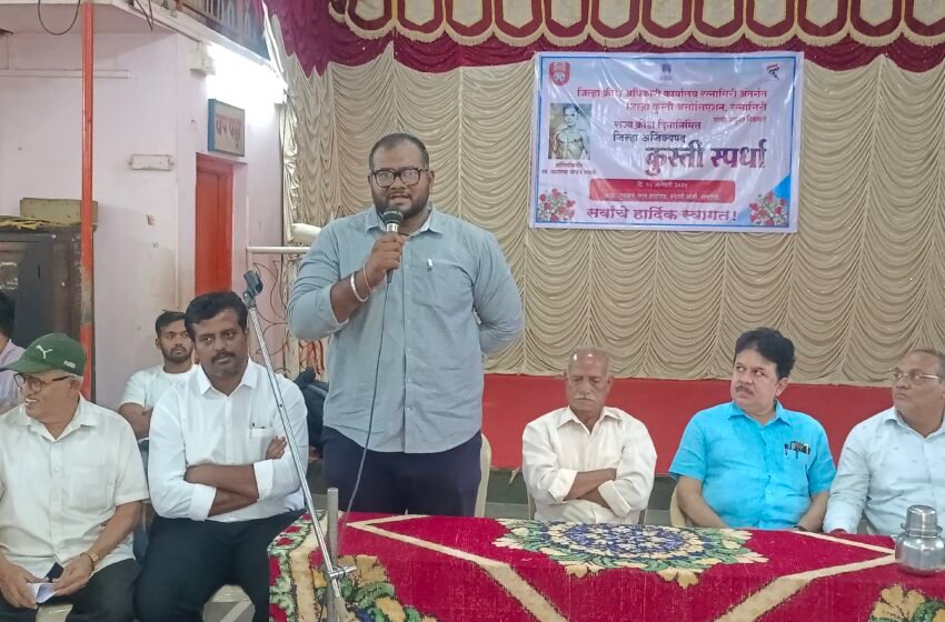 रत्नागिरीत जिल्हा अजिंक्यपद कुस्ती स्पर्धा संपन्न