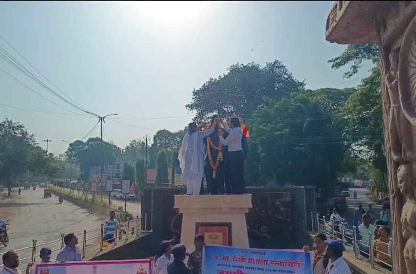 भारतरत्न डॉ. बाबासाहेब आंबेडकर यांच्या जयंतीनिमित्त रत्नागिरीत जय भीम पदयात्रा