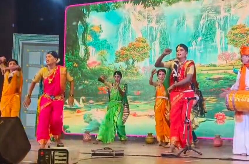 जिजाऊ शैक्षणिक संस्थेतर्फे तालुकास्तरीय नमन स्पर्धेचा रंगारंग समारोप