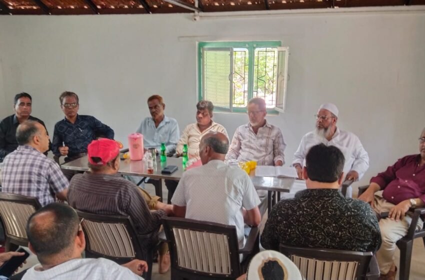  संगमेश्वर तालुका मुस्लिम संघटनेची बैठक कडवई येथे उत्साहात संपन्न