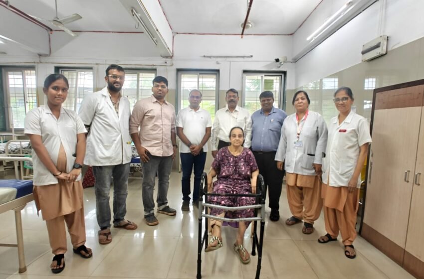  शासकीय वैद्यकीय महाविद्यालय व रुग्णालय रत्नागिरी येथे पायाची कृत्रिम सांधेरोपण’ शस्त्रक्रिया यशस्वी