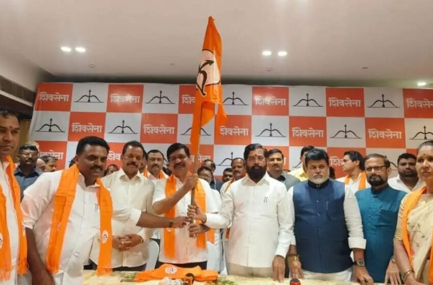 नीलेश सांबरे शिवसेनेत दाखल