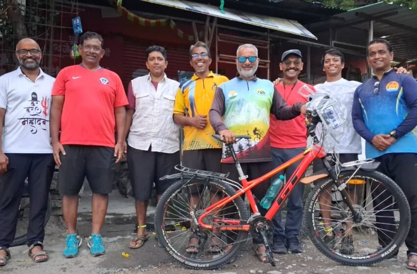 दापोलीकर सायकलप्रेमींची केदारनाथ सायकल यात्रा उत्साहात संपन्न