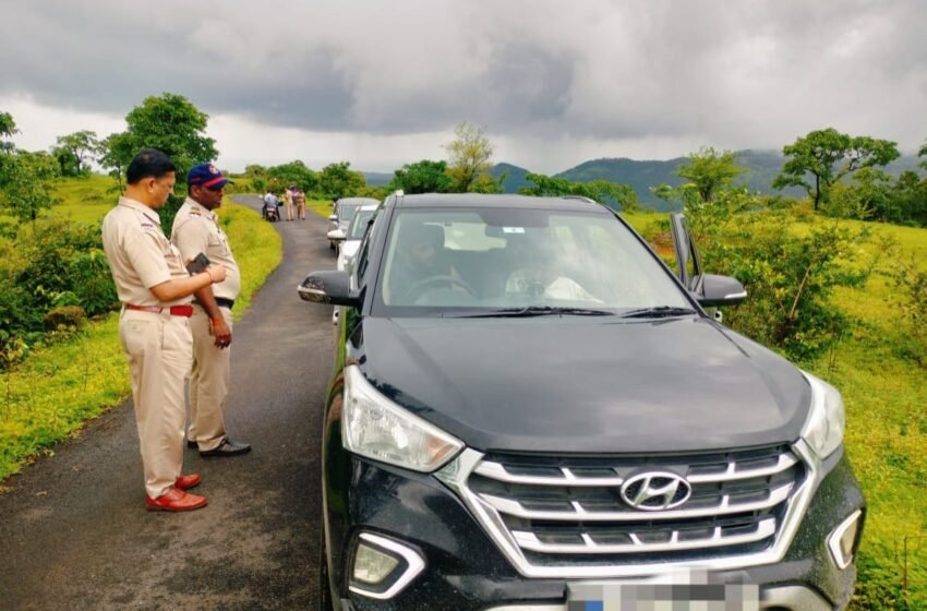  माचाळकडे जाणाऱ्या सर्व गाड्यांची तपासणी