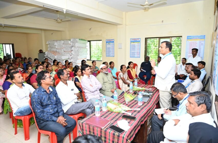  हरचिरी ग्रामपंचायतीत बँक ऑफ इंडिया चांदेराई शाखेतर्फे ‘आर्थिक समावेशन योजना व रि-केवायसी’ शिबिराचे आयोजन