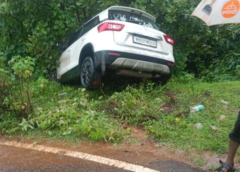  फुणगूस येथे एकाच ठिकाणी दोन महिन्यात सहावा अपघात