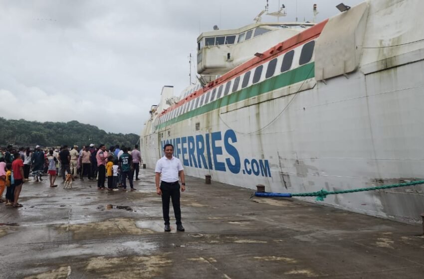  अखेर रो – रो सेवा कोकणात दाखल