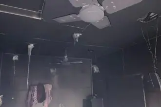  रत्नागिरी साळवी स्टॉप येथे सलूनला लागली आग